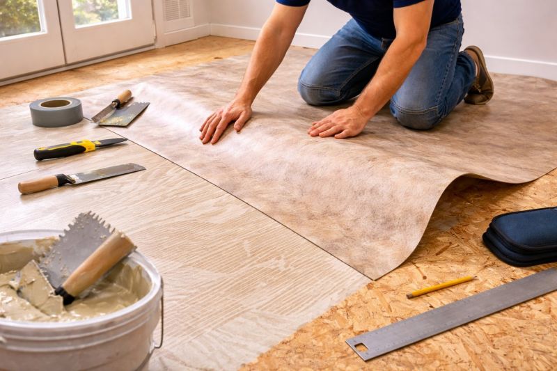 Sheet Vinyl Installation