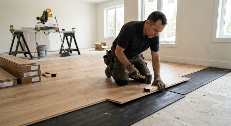 Engineered Wood Installation in Wimberley, TX