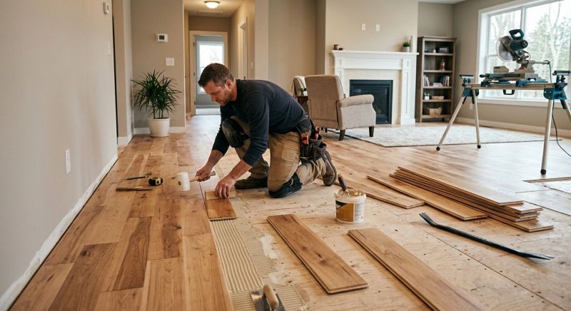 Engineered Wood Installation in Wimberley, TX