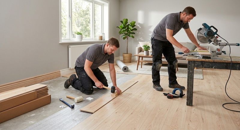 Laminate Floor Installation in Blanco, TX