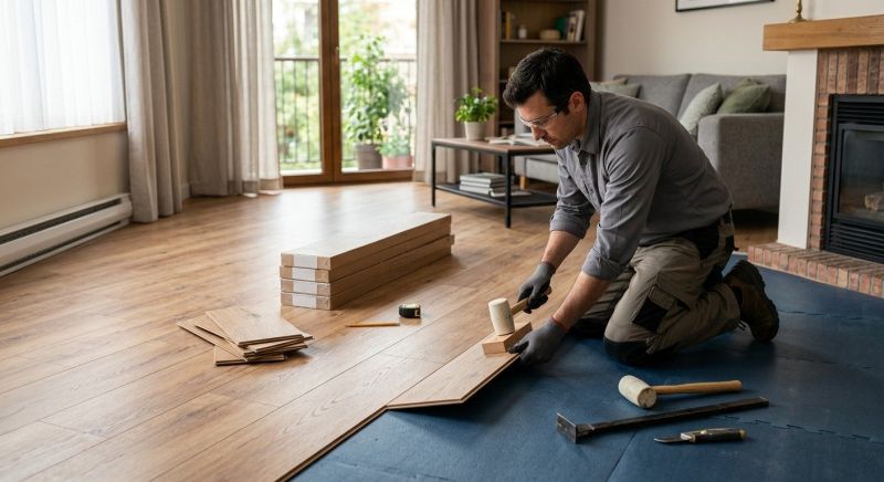 Laminate Floor Installation in Comal County, TX