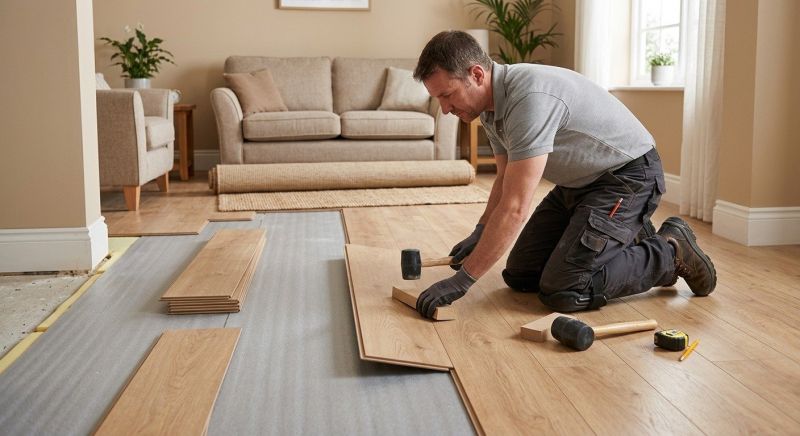 Laminate Floor Installation in Comal County, TX