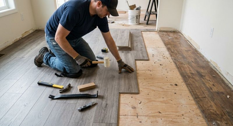 Laminate Floor Replacement in Canyon Lake, TX