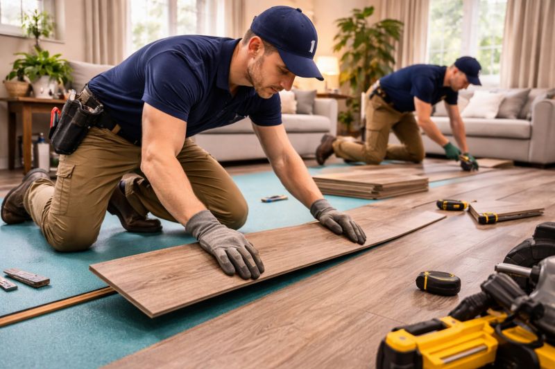Laminate Floor Replacement in New Braunfels, TX