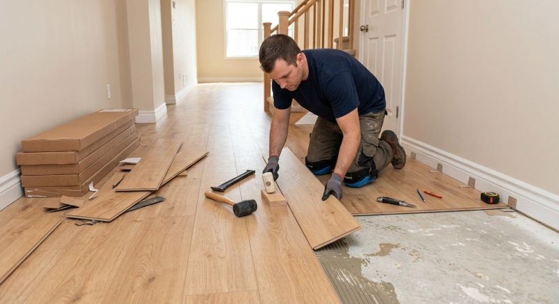 Laminate Floor Replacement in New Braunfels, TX