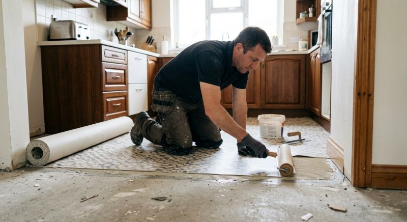 Linoleum Floor Installation in Blanco, TX