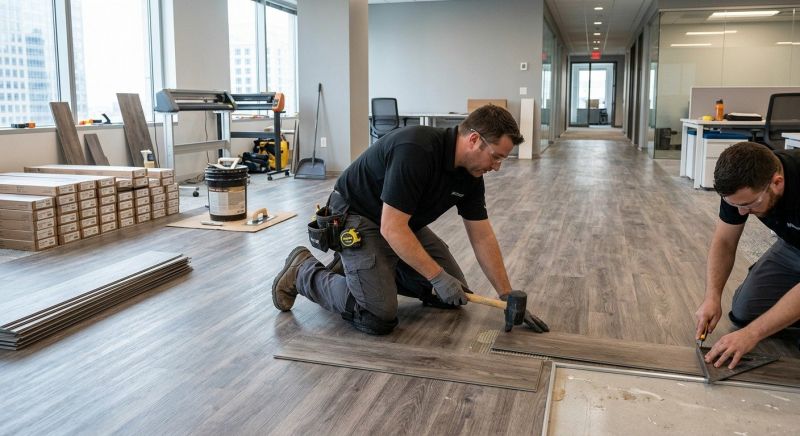 Linoleum Floor Installation in Buda, TX