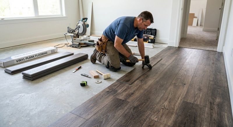 Linoleum Floor Installation in Kyle, TX