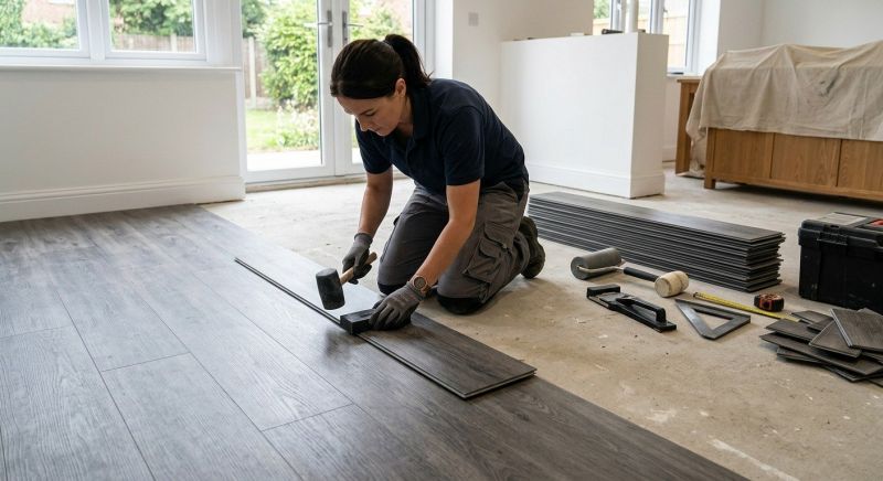 Luxury Vinyl Tile Installation in Blanco, TX