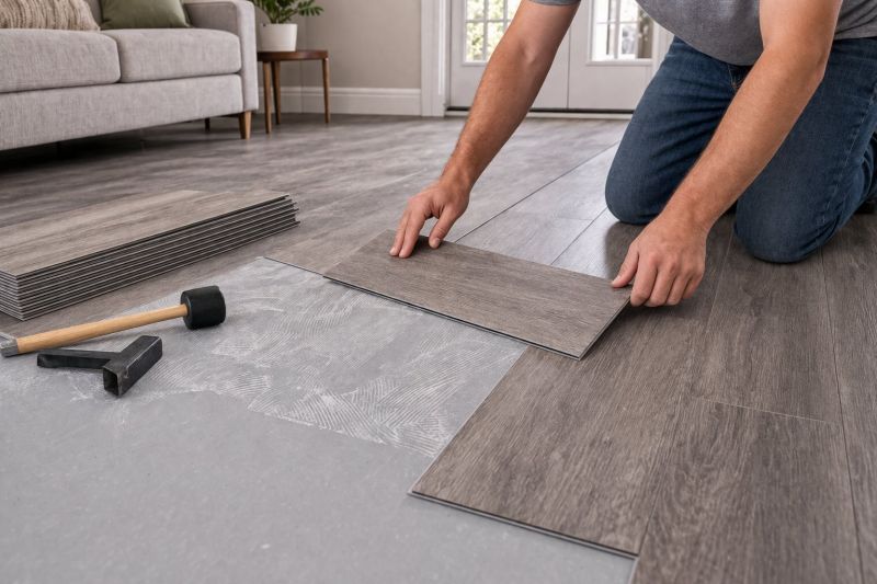 Luxury Vinyl Tile Installation in Wimberley, TX