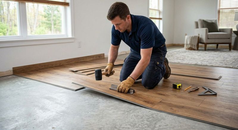 Luxury Vinyl Tile Installation in San Marcos, TX