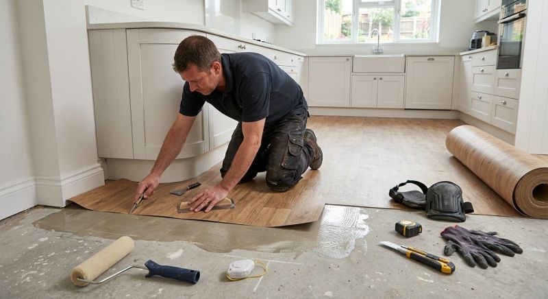 Sheet Flooring Installation in Buda, TX