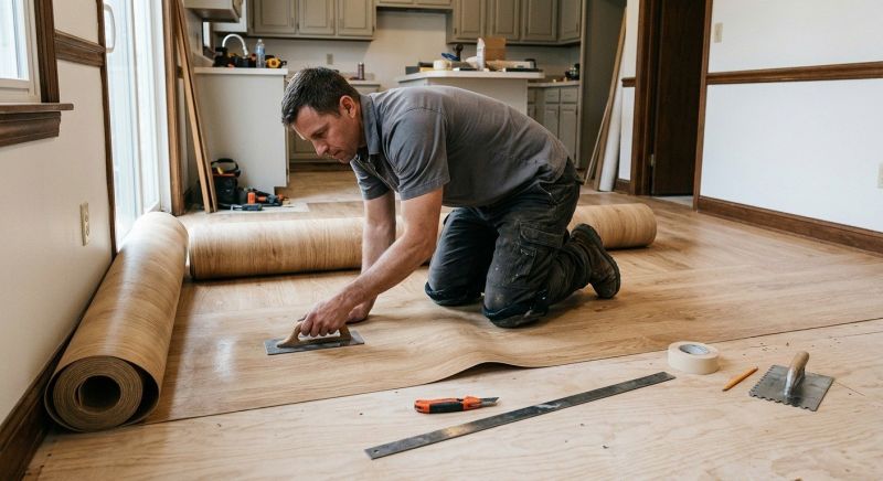 Sheet Flooring Installation in Driftwood, TX