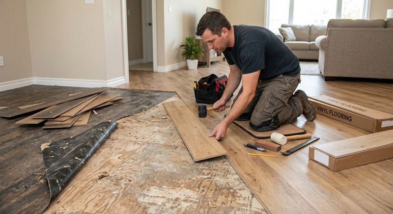 Vinyl Floor Replacement in Wimberley, TX
