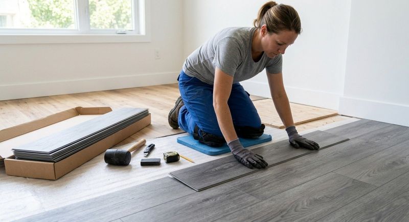 Vinyl Tile Installation in Wimberley, TX