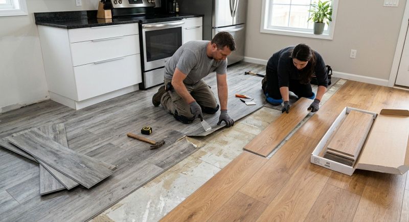 Vinyl Tile Replacement in Wimberley, TX