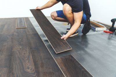 Wood Laminate Installation in Wimberley, TX